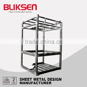 For Medical Panel Wall Systems Components Stainless Steel Frame thumbnail-2