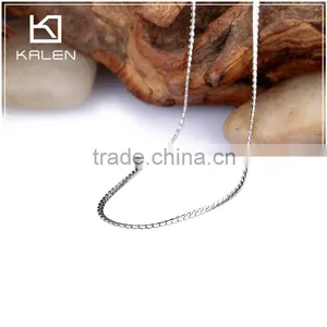 Stainless Steel Link Chain Fashion Jewelry Charm Necklace Wholesale thumbnail-4