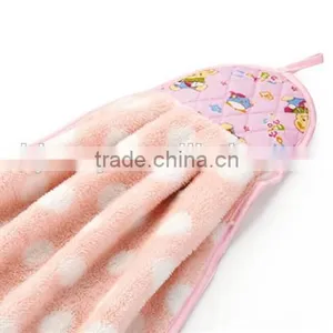 Hot Sales Fashion Hanging Microfiber Drying Kitchen Hand Towel With Ties thumbnail-3