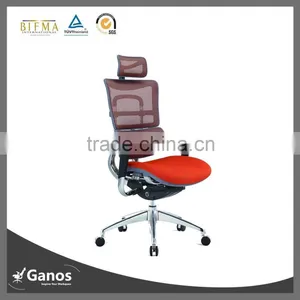 Original Leather Seat Office Swivel Boss Chair for Sale thumbnail-1