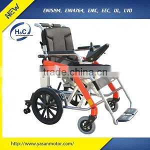 16kg Portable Rapid Folding Portable Power Wheelchair With Lithium Battery thumbnail-1