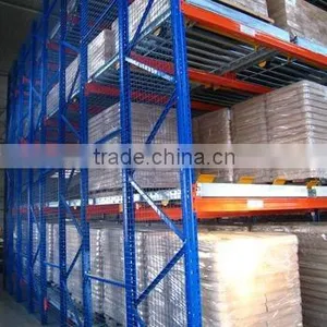 High Density Storage Pallet Flow Racking System thumbnail-2