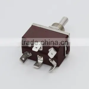 New Design Toggle Switch on -off -on 6 Solder Pins Toggle Type thumbnail-2