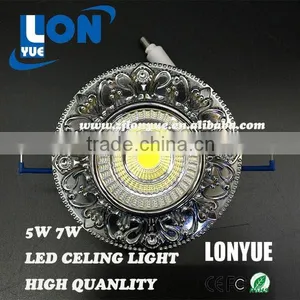 Factory Direct COB Design Flower Shade Led Ceiling Light 5W 7W thumbnail-1