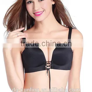 Push up Self-adhesive Cloth Silicone Bra Ladies Sexy Panty and Bra Sets thumbnail-6