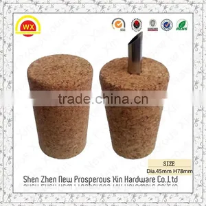 Wholesale Wood Engraved Small Glass Bottle Synthetic Cork Stopper thumbnail-2