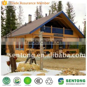 Two-storey Family Prefab Wooden Villa thumbnail-1