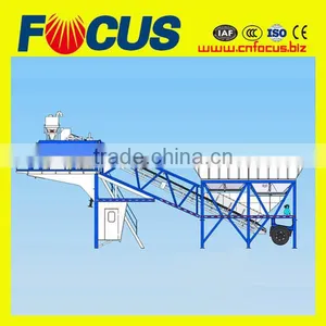 Yhzs50/60 Movable Concrete Batching Plant, Mobile Concrete Mixing Plant thumbnail-5
