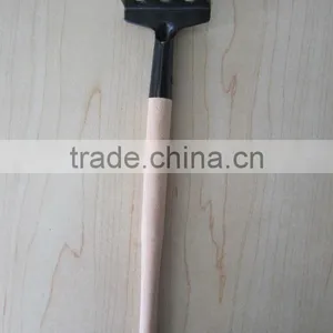 Iron Rake With Wooden Handle Garden Tool Rake Shovel Spade thumbnail-1