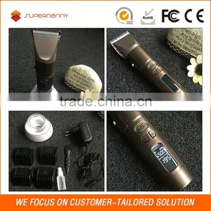 Cheap Powerful ac Motor Fine Cutter Rechargeable Hair Clipper Trimmer thumbnail-3