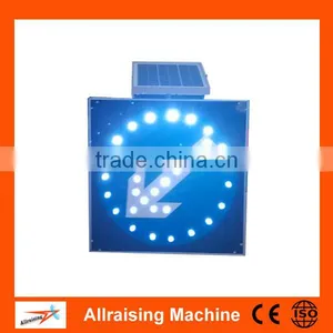 Cheap Aluminium Solar LED Road Sign thumbnail-4