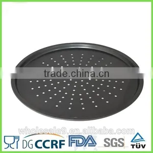 Carbon Steel Hole Pizza Pan in Round Shape/pizza Tray/bakeware thumbnail-2
