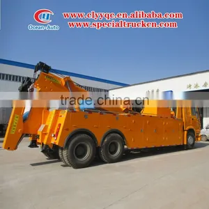 2015 SINOTRUK HOWO Hot Sale 6x4 Wrecker Tow Truck for Sale thumbnail-2
