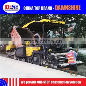 Price of Asphalt Paver 6m SHANTUI SRP60T Full-hydraulic Wheel Spreader thumbnail-2