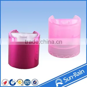 SIO9001 FDA Colored Flip Top Bottle Cap 24/410 Plastic Cap for Bottle thumbnail-3