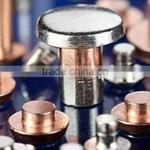 High Quality Button Bimetal Rivet Electrical Contact for Switch thumbnail-1