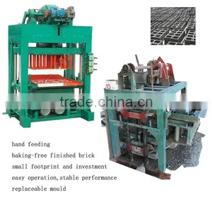 Widely Application Cement Used Manural Bricks Manufacturing Machine thumbnail-1