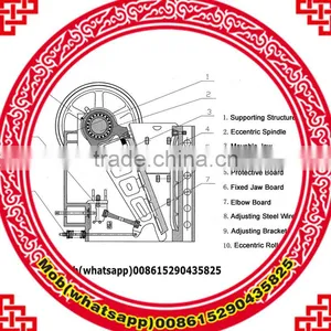 Casting Jaw Plate for Jaw Crusher Moving Plate Fixed Plate thumbnail-1