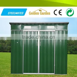 Selective Colors Roof Ventilation Garden Metal Shed for Free Garden Bed thumbnail-6