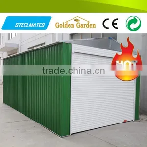 Garden Shed House New Trend Product Manufacturer Gable Roof Steel Tube Carpots thumbnail-4