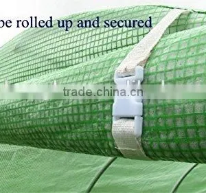 6m (L) X 3m (W) X 2m (H) Polytunnel Greenhouse Pollytunnel Poly Polly Tunnel Fully Galvanised Anti Rust Steel Frame thumbnail-2