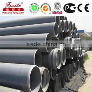 High Quality Large Diameter Plastic PE PVC PPR Pipe on Sale thumbnail-1