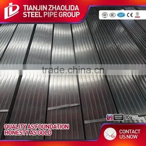 Q195 Q235 Q345 Material Welded Galvanized ms Square Pipe for Greenhouse Furniture Fence Post thumbnail-3