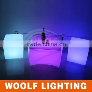 2015 Hot Led Furniture 16 Colors RGB Changing Led Ktv Chair for Sale thumbnail-5