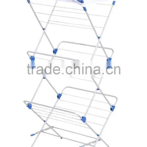 Folding Tubular Airer Rack and Towel Dryer thumbnail-1