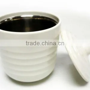 Simple Design Chinese Rice Bowl and Spoon of New Material PLA Wholesale thumbnail-1