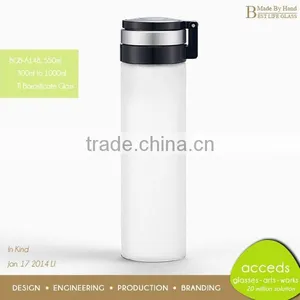 Clear Glass Wholesale Drinking Water Bottles thumbnail-6