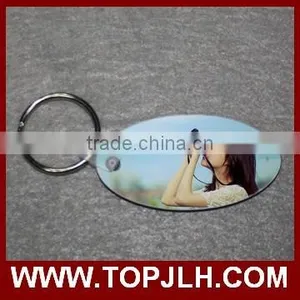 China Supplier Hot Sell Blank Sublimation Advertising Custom Mdf Keychain thumbnail-3
