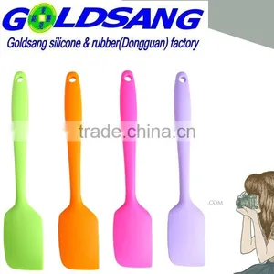 100% Multicolor Hot Resistant Silicone Baking Scraper thumbnail-1