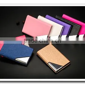 Color Leather Credit Card Wallet,pu Wallet, Coin Wallet for Wholesale thumbnail-1