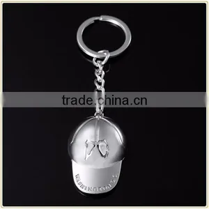 Custom Factory Price Promotional Gifts Cap Shape Metal Keychain Zinc Alloy Hat Keyring Wholesale thumbnail-4