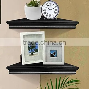 2016 New Arrival Living Room Corner Shelf Home Furniture MDF Wood Wall Floating Wall Shelf thumbnail-1
