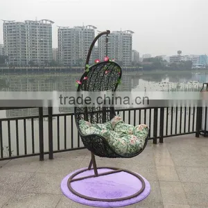 Hot Sale Garden Furniture Rattan Patio Swing Chair thumbnail-1