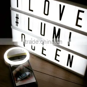 2016 New Design Replaceable Letter A4 Lightbox Plastic Lightbox thumbnail-2