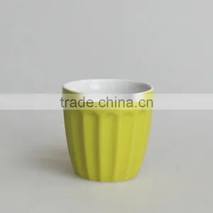 Colorful Small Coffee Ceramic Mug Set thumbnail-2