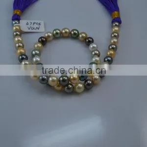 Best Real 13-14mm Multicolor South Sea Pearl Strands thumbnail-1