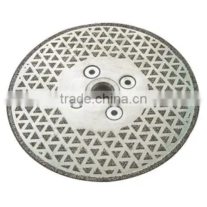 Circular Electroplated Diamond Saw Blades for Marble Cutting/ Diamond Cutting Disc for Travertines thumbnail-1