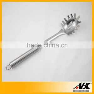 FDA Stainless Steel Handle Nylon Spaghetti Spoon thumbnail-1