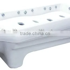 Wet Bed Water Massage Bed for Body Slimming ,wooden and Stainless Steel Luxury Multifunctional Massage Salt Bath Spa Water Bed thumbnail-5