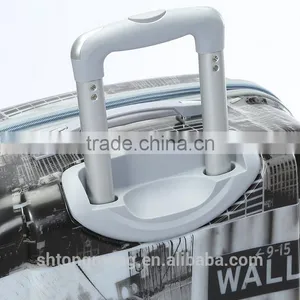 PC Printed Travel Trolley Luggage Suitcase Set thumbnail-4