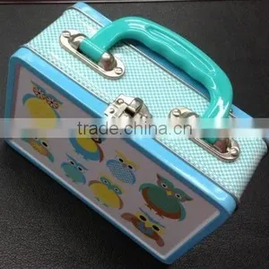 Kid's Mini Lunch Tin Box With Handle, Mini Lunch Box thumbnail-1