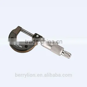 Berrylion Stainless Steel Micrometer 0-25mm Micrometer Ratchet Power Test thumbnail-3