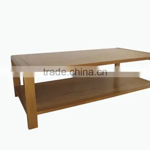Deep Natural Colour Solid Wood Coffee Table thumbnail-1