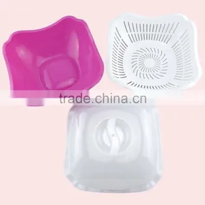 Square Plastic Strainer With Tray and Cover thumbnail-4