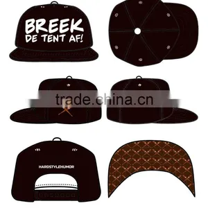 3D Embroidered Snapback Caps BREEK Designs thumbnail-1