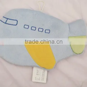Plane Design Cloth Materil Hot Water Bottle Cover Factory Cheap thumbnail-1